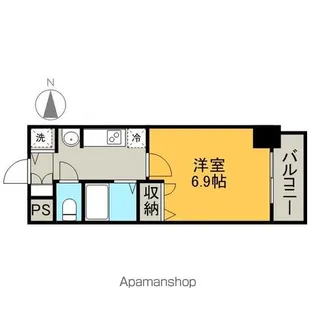 プレサンスSAKAEリバースタイル【12階】の間取り