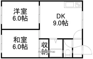 キャッスルエンジェル【2階】の間取り