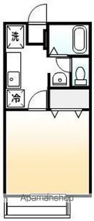 ビーライン曙【205号室号室】の間取り