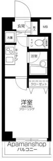 プレール・ドゥーク錦糸町【3階】の間取り