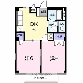 ハイム・ロジュマン B【1階】の間取り