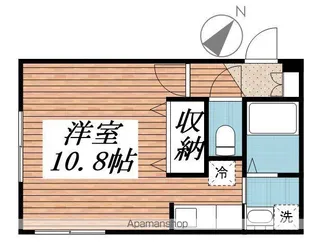 アマン北広島【2階】の間取り