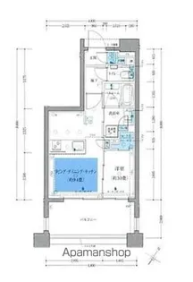 クリオラベルヴィ西新グランクラス【3階】の間取り