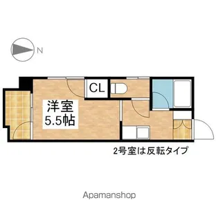 さくらビル【401号室】の間取り