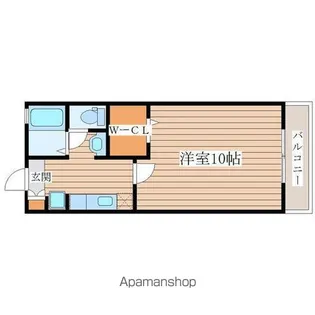 サンホームⅠ【1階】の間取り