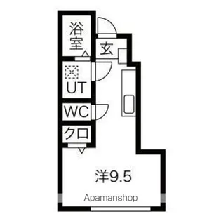 アルモ(ALMO)【1階】の間取り