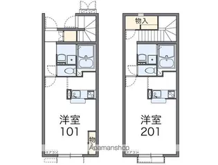 レオネクストグランシエスタ【1階】の間取り
