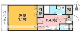 モンシェリカメリア【1階】の間取り