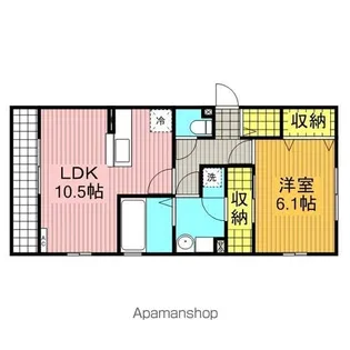 アプローズ・アイ【3階】の間取り