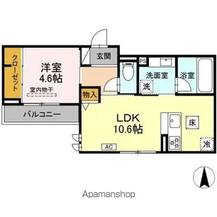 Novella【1階】の間取り