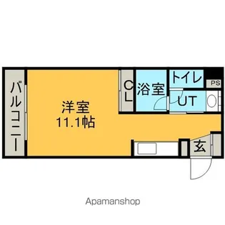 APTーK【3階】の間取り