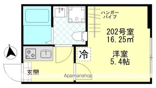コンフォート東四ツ木【2階】の間取り