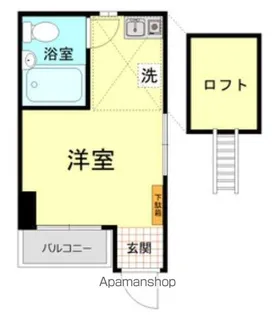 エスポワール北新宿第3【1階】の間取り