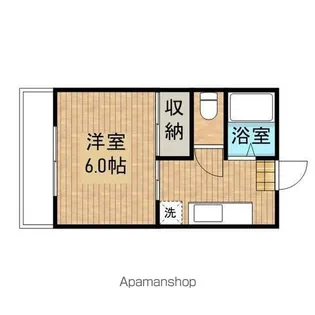 パールマンション【2階】の間取り