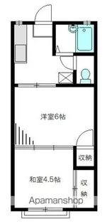 アネックスミキ【102号室】の間取り