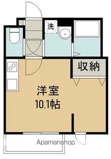 1Rの間取り画像