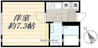 ソレイユ【1階】の間取り