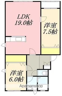 レジデンス・シーコーストⅠ【301号室】の間取り