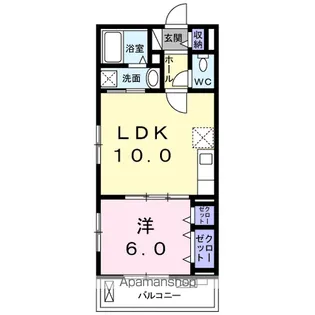 シャルマン・エスポワール【2階】の間取り
