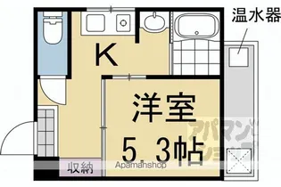 メゾンS&J【205号室】の間取り