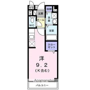 スカイビレッジ21【2階】の間取り