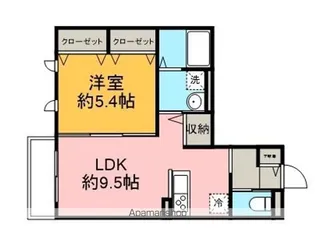 EAST【1階】の間取り