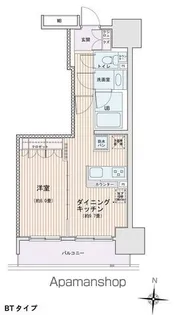 エスティメゾン錦糸町Ⅱ【15階】の間取り