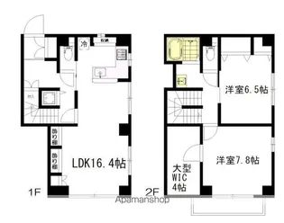 メゾンヴェール【103号室】の間取り