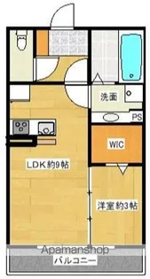 エトワル【2F号室】の間取り