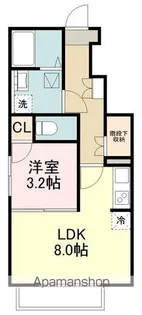 SELENEⅡ【1階】の間取り