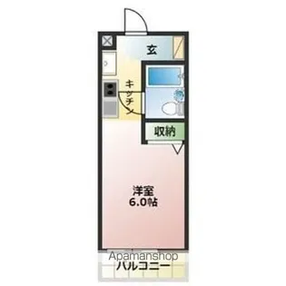 スカイコート阿佐ヶ谷第2【3階】の間取り