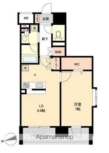 レジディア榴岡 ウエスト棟【7階】の間取り