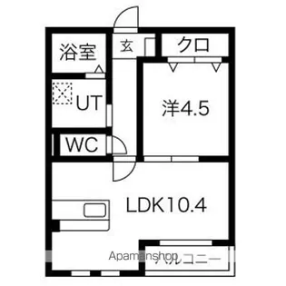 DELA松原【3階】の間取り