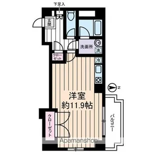 LOTUS GARDEN HOSAKA【3階】の間取り