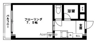フジテラス北仙台【1階】の間取り