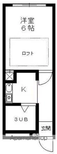 パサージュ808前橋北【2階】の間取り