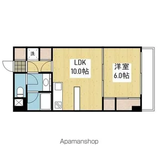 マドンナTOWN RITZ【605号室】の間取り