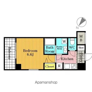 ロイヤルブルーム【3階】の間取り