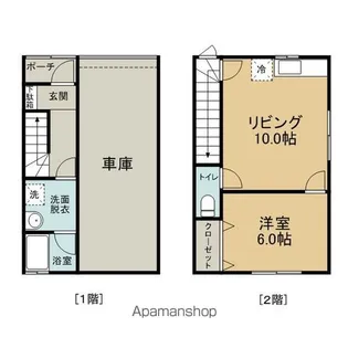 ユアハイツ【A号室】の間取り