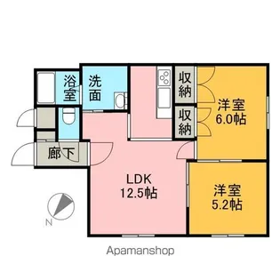 パークアメニティ【2階】の間取り