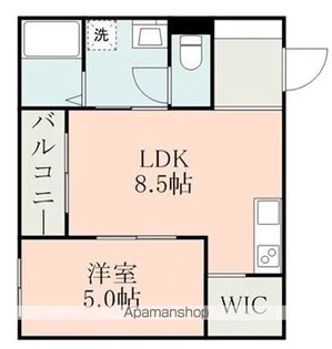 MAJOR大津Ⅲ【2階】の間取り