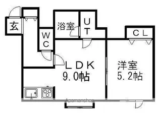 リッセ・Ⅰ【102号室】の間取り