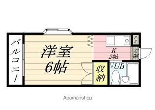 メゾン芝【2階】の間取り