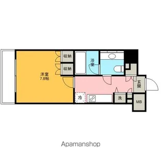芝ウエスト【2階】の間取り
