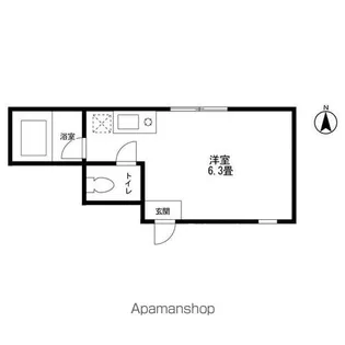 リード南大塚【3階】の間取り