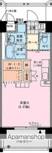 サンデービーチ’エコル【2階】の間取り