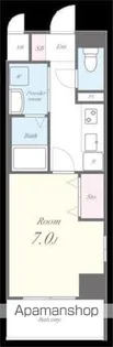 ワイエスビル【9階】の間取り