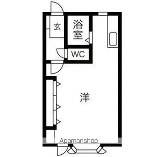 プリンスハイツⅠ【203号室】の間取り