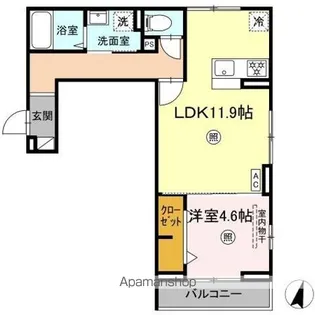PREMILIFE碩田町【3階】の間取り