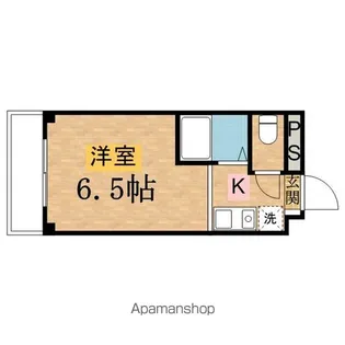 KFパレス【4階】の間取り
